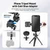 NEEWER Fém Vakupapucs Mobil-állvány Rögzítő -Okostelefon-Cold Shoe Adapter
