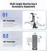 NEEWER Fém Vakupapucs Mobil-állvány Rögzítő -Okostelefon-Cold Shoe Adapter