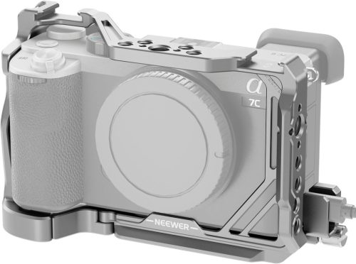 NEEWER A7C II A7CR Alumínium KameraKetrec / Kamera Rig Cage (Ezüst)