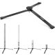 NEEWER CTN5 Univerzális Tripod Állvány - Stúdió eszközökhöz, Cső-LED lámpához, Vakuhoz