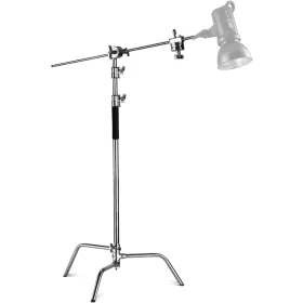   NEEWER 320cm C-Stand Stainless Steel (320+128cm) -Fém Studióállvány C-Állvány & Reflektor Kar