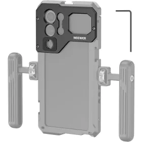   NEEWER Samsung Galaxy S23 Ultra Alumínium Hátsó Szűrő-tartó (PA021) -17mm Objektív adapter