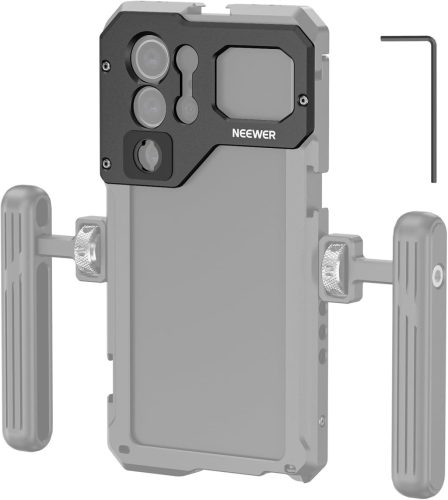 NEEWER Samsung Galaxy S23 Ultra Alumínium Hátsó Szűrő-tartó (PA021) -17mm Objektív adapter