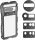 NEEWER Google Pixel 8 Pro Mobil Rig-Cage Szűrő-tartó -67mm 17mm 37mm Filter-adapter (PA088)