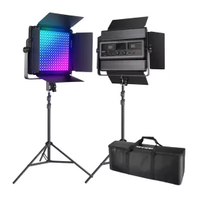 Neewer 1200RGB V4 LED videólámpa, 60W (2 db)