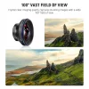 NEEWER LS-42 PRO 18mm Széleslátószögű Telefonobjektív 67mm Szűrő Adapterrel