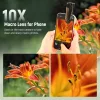 NEEWER LS-28 PRO 10X Makró Telefonobjektív 17mm Menettel és Diffúzorral