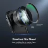 NEEWER LS-59 85mm HD telefoto objektív okostelefonhoz, 17mm menetes hátlaphoz