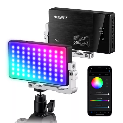 Neewer SL90 Pro RGB LED videolámpa