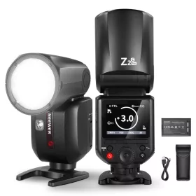 Neewer Z2PRO-C TTL Round Head vaku (3000mAh akkumulátorral)