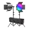 Neewer LED lámpa PRO II (2×660, RGB, 2×200cm)