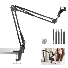   NEEWER NW-35 Mikrofon Tartó Boom-Kar (Mikrofonállvány) | 52+52cm