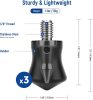 NEEWER Fotós Tripod Gumi Talpazat 3db -3/8" állvány-tüskére