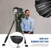 NEEWER Fotós Állvány-láb rögzítő (3db) -3/8" 60mm Tripod levehető lábbetét levehető állványcsúcsokkal