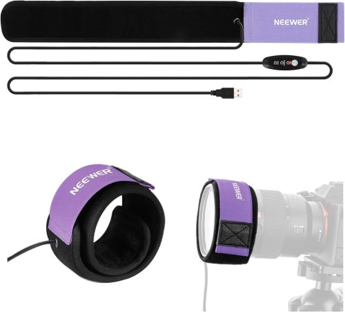 NEEWER USB-s Objektívmelegítő -Fotós Lencse-melegítő heater (300mm)