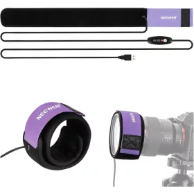 NEEWER 400mm USB objektívmelegítő (lila)