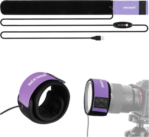 NEEWER USB-s Objektívmelegítő -Fotós Lencse-melegítő heater (400mm)
