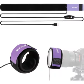 NEEWER 500mm USB objektívmelegítő (lila)