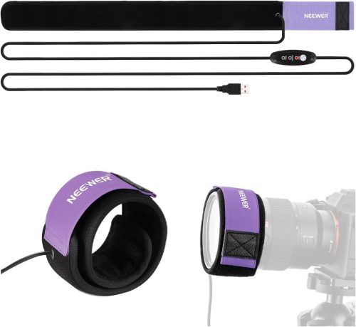NEEWER USB-s Objektívmelegítő -Fotós Lencse-melegítő heater (500mm)
