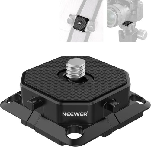 NEEWER Arca QR/ Peak Design Capture 3 Vállpánt & Állvány Cseretalp -38mm Gyorscseretalp