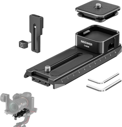 NEEWER Arca CA026 Gimbal Gyorskioldó Kit -DJI RS2 RS3 Rögzítő
