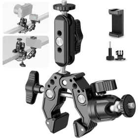   NEEWER Super Clamp Gömbfejes Fotós Szuper-billincs Magic Arm - (7,6cm)