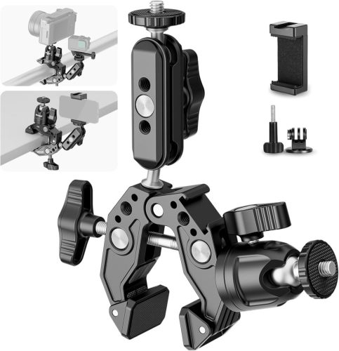 NEEWER Super Clamp Gömbfejes Fotós Szuper-billincs Magic Arm - (7,6cm)