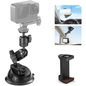   NEEWER Akciókamera Tapadókorongos Tartó -GoPro Insta360 DJI Tapadókorong-Autó rögzítő