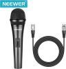 NEEWER Kardioid Dinamikus Kézi-Mikrofon / XLR Kábeles Mikrofon