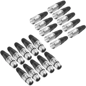 NEEWER 3-pin XLR csatlakozó készlet (male - female) (20db)
