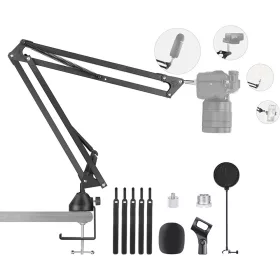   NEEWER Heavy-Duty Mikrofon Tartó Boom-Kar (Mikrofonállvány) | 35+35cm