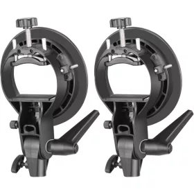   NEEWER S-Típusú Vaku-Bowens Softbox Adapter -Flash Tartó Bowens Átalakító (2db)