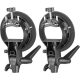 NEEWER S-Típusú Vaku-Bowens Softbox Adapter -Flash Tartó Bowens Átalakító (2db)
