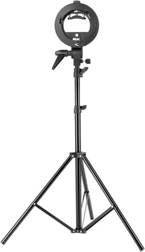 NEEWER Studióállvány S-típusú Rendszervaku rögzítő-mount-Bowens adapter (190cm)