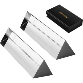   NEEWER Háromszög Prizma Készlet Optikai K9 Kristályüveg -15cm (2db)