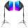 Neewer NK800 készlet két softbox + izzók RGB 24W 2700-6500K + állványok + pajzsok