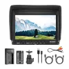 NEEWER F100 terepi monitor + USB-töltő + akkumulátor-kit