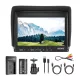 NEEWER F100 terepi monitor + USB-töltő + akkumulátor-kit