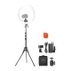 Neewer SRP18C 17cm-es szelfi-kit kerek LED-es telefonlámpával
