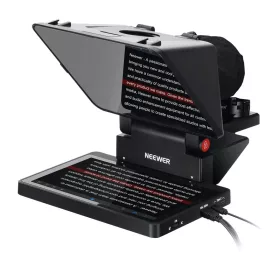 Neewer X11 TM8 teleprompter beépített kijelzővel