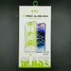 iPhone 13/13 Pro/14/16e kijelzővédő fólia edzett üveg 9H – installation frame átlátszó