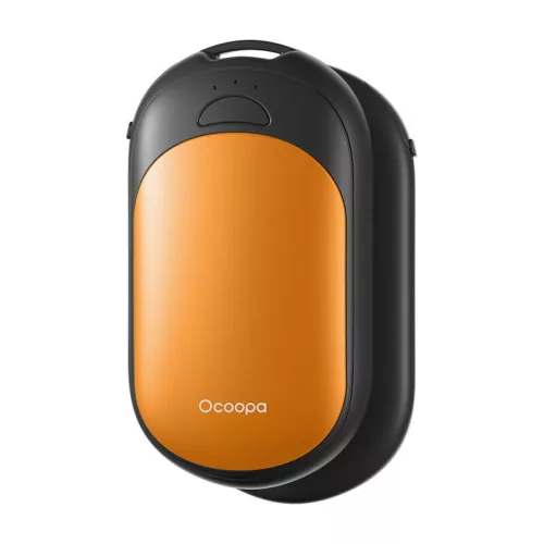Ocoopa USB-C Kézmelegítő 2x2500 mAh (Fekete) -narancs (46492)
