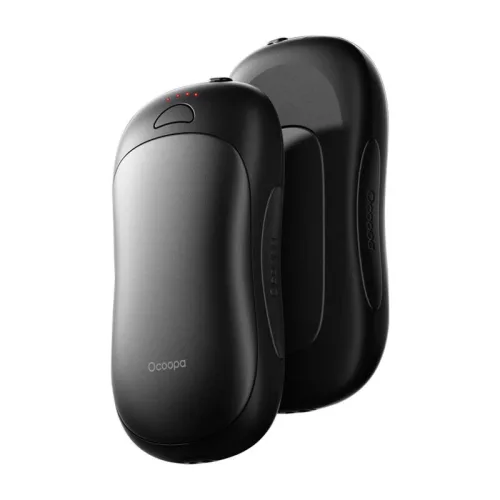 Ocoopa Kézmelegítő Powerbankkal, 2x5000 mAh, USB-C, (Fekete) (46495)