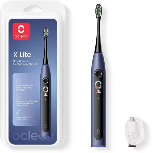 Oclean X Lite elektromos fogkefe (sötétkék)