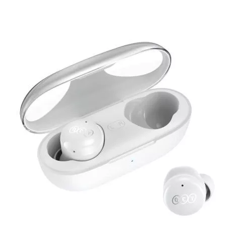 QCY T17s Bluetooth fülhallgató, TWS, BT 5.2 (fehér)