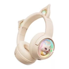 ONIKUMA B5 gamer fejhallgató (bézs)