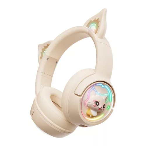 ONIKUMA B5 gamer fejhallgató (bézs)