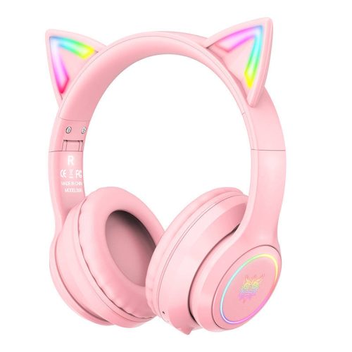 ONIKUMA Gaming fejhallgató B90 (rózsaszín)
