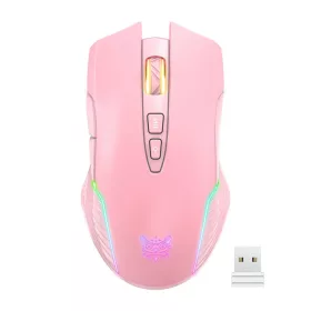   ONIKUMA CW905 (Rózsaszín) Vezeték Nélküli Gamer Egér (CW905 2.4G pink)