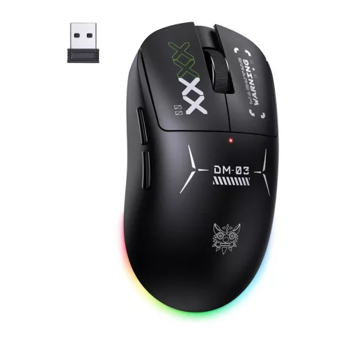 ONIKUMA DM03 RGB játékegér (fekete)